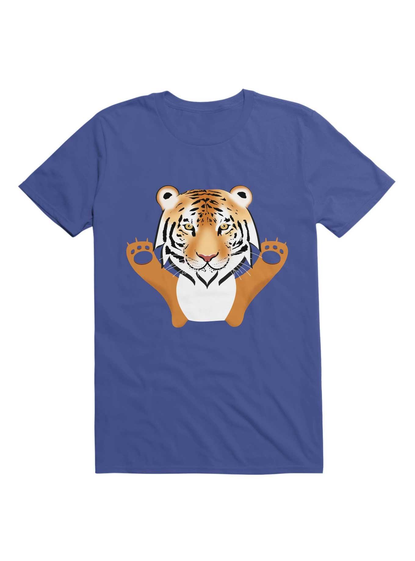 Kawaii My Cute Tiger Face T-Shirt, , hi-res