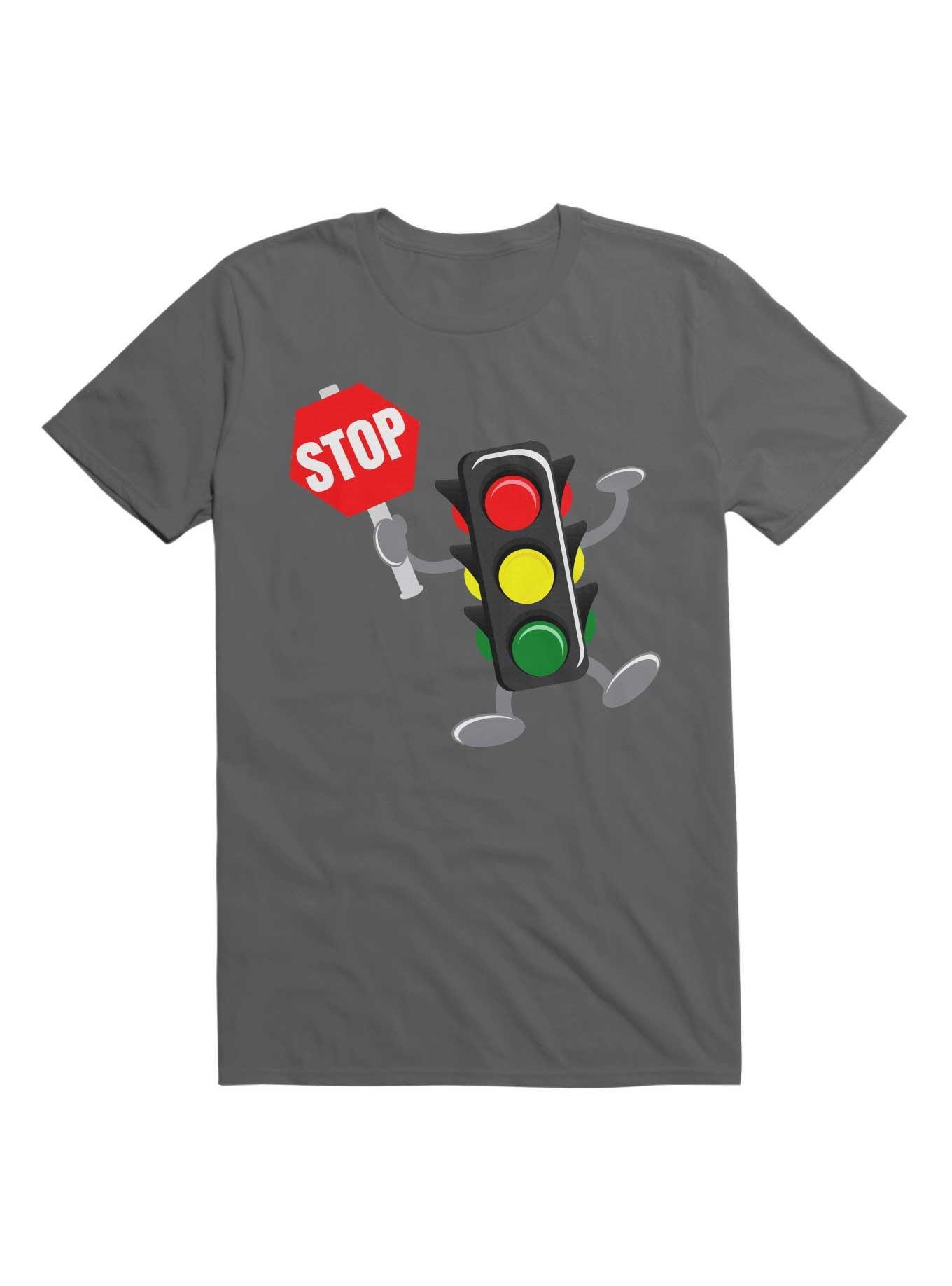 Kawaii Stop T-Shirt, CHARCOAL, hi-res