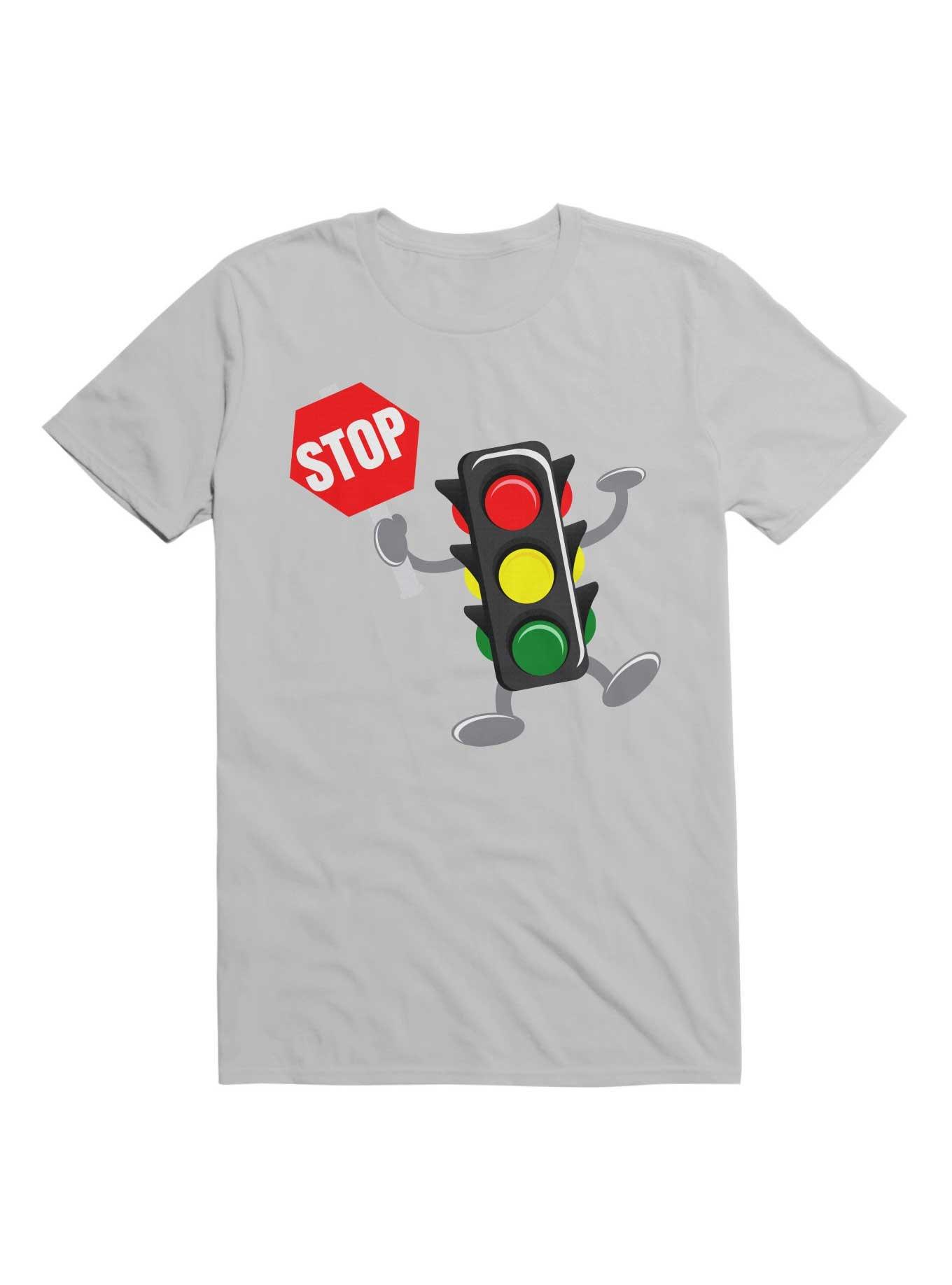 Kawaii Stop T-Shirt, ICE GREY, hi-res