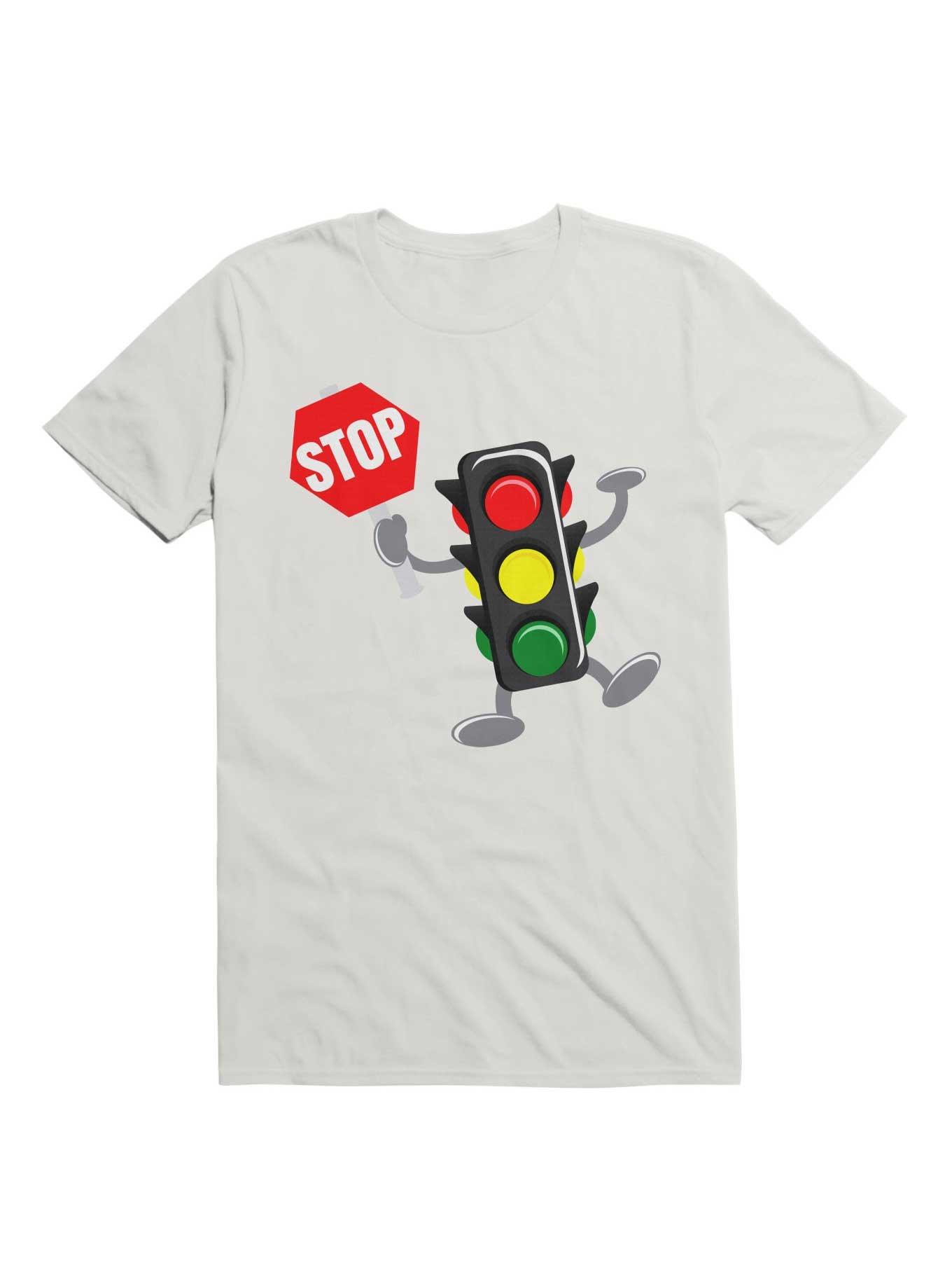 Kawaii Stop T-Shirt, WHITE, hi-res