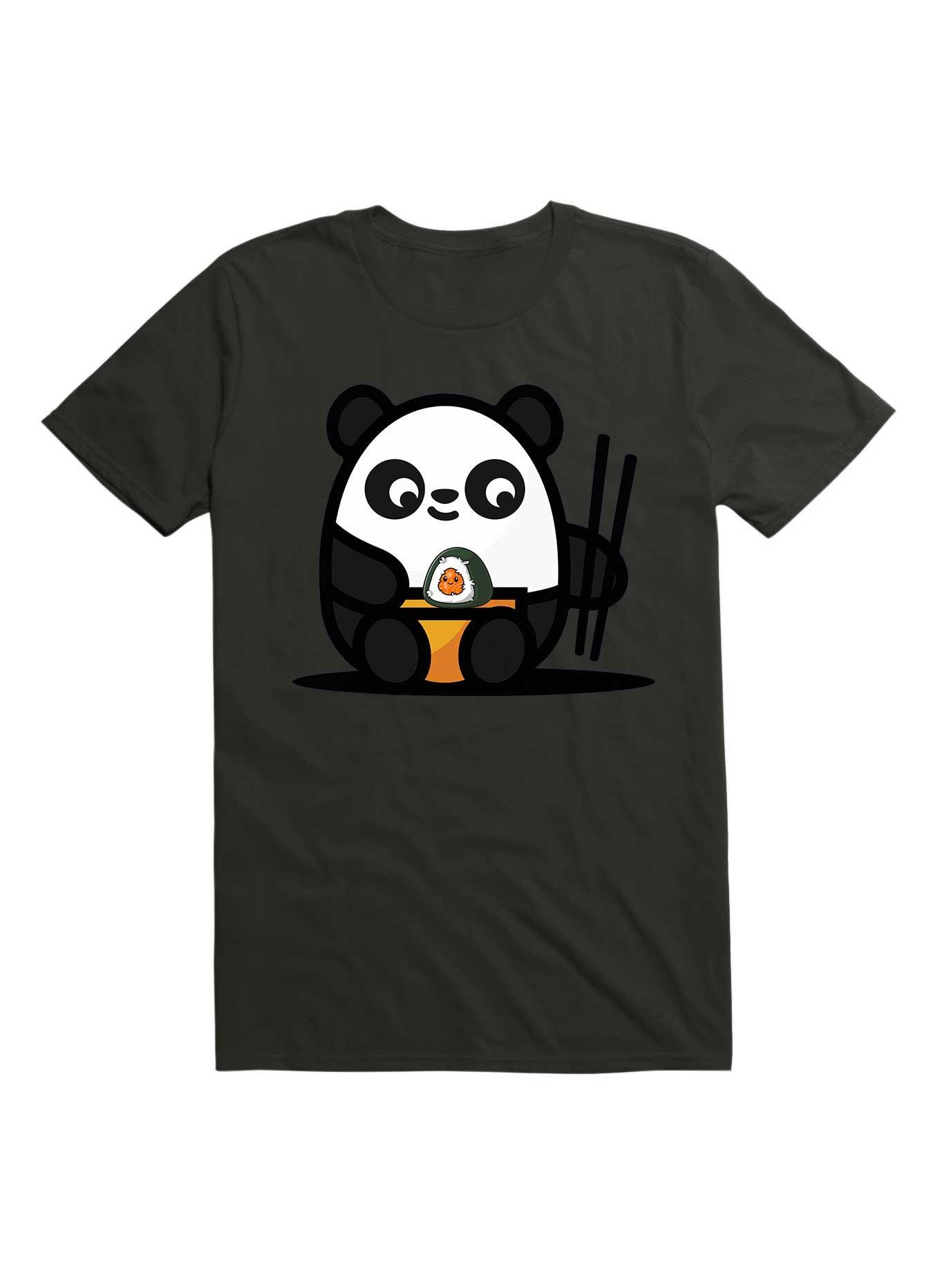 Kawaii Sushi Panda T-Shirt, , hi-res