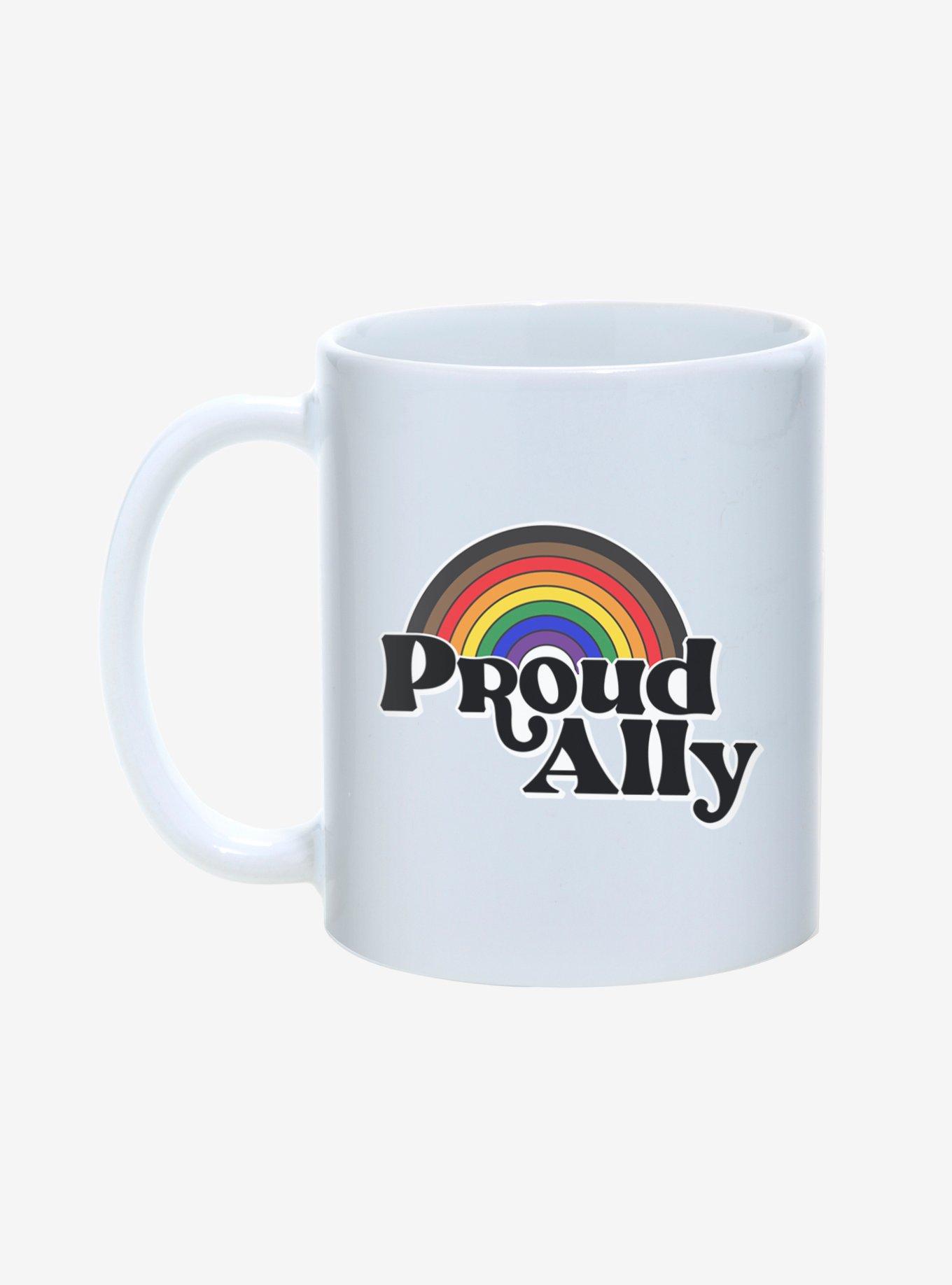 Pride Proud Ally Mug 11oz, , hi-res