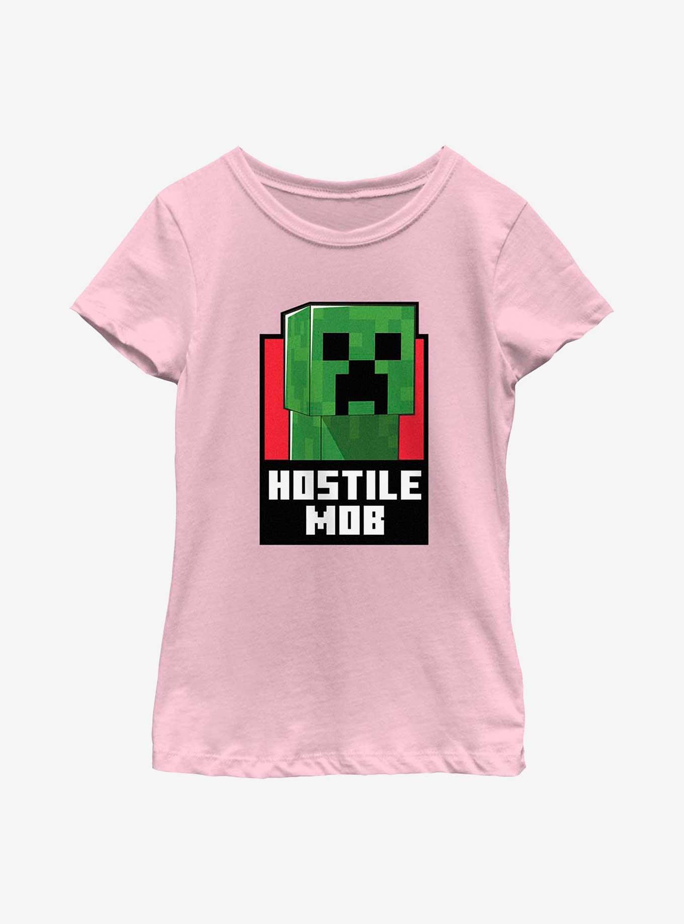 Minecraft Creep Hostile Mob Youth Girls T-Shirt, , hi-res