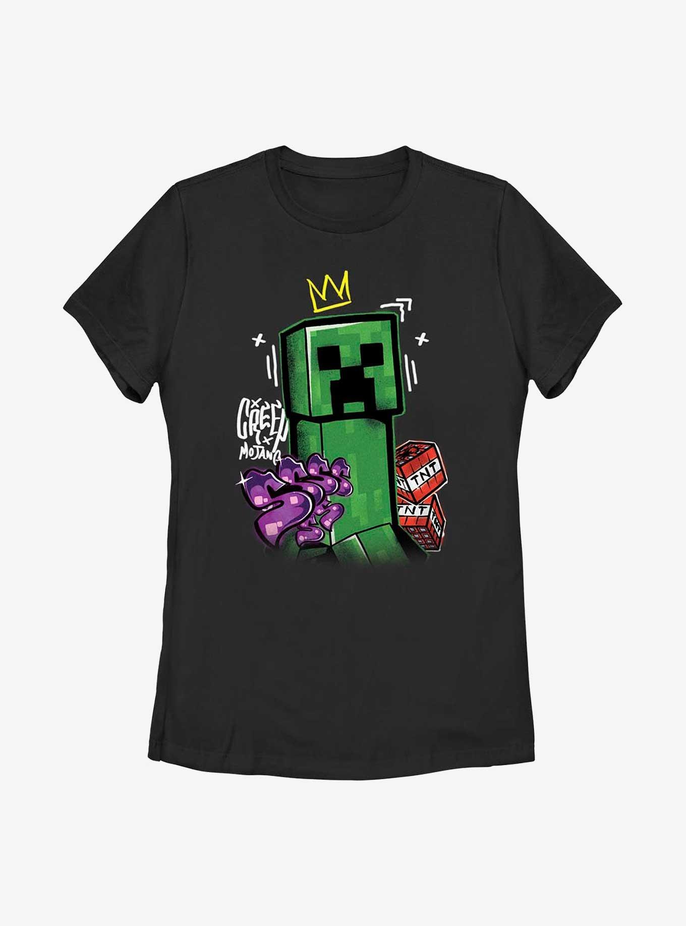 Minecraft Big Creep Crowned Womens T-Shirt, , hi-res