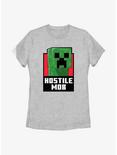 Minecraft Creep Hostile Mob Womens T-Shirt, ATH HTR, hi-res