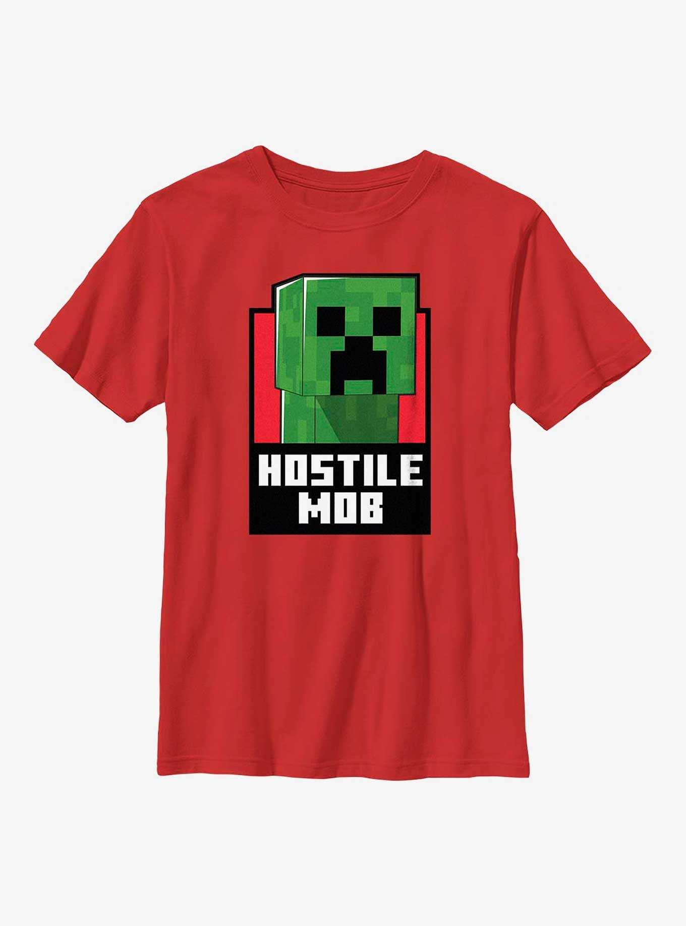 Minecraft Creep Hostile Mob Youth T-Shirt, , hi-res
