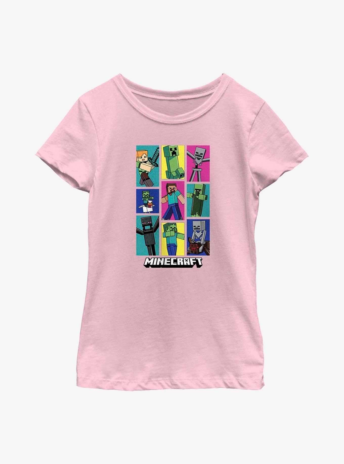 Minecraft Mine Boxed In Youth Girls T-Shirt, , hi-res