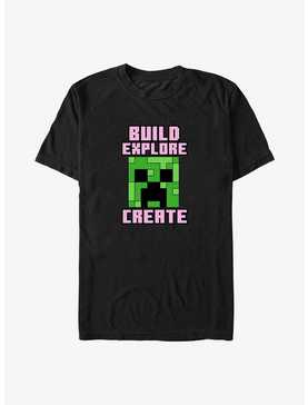 Minecraft Creeper Create T-Shirt, , hi-res