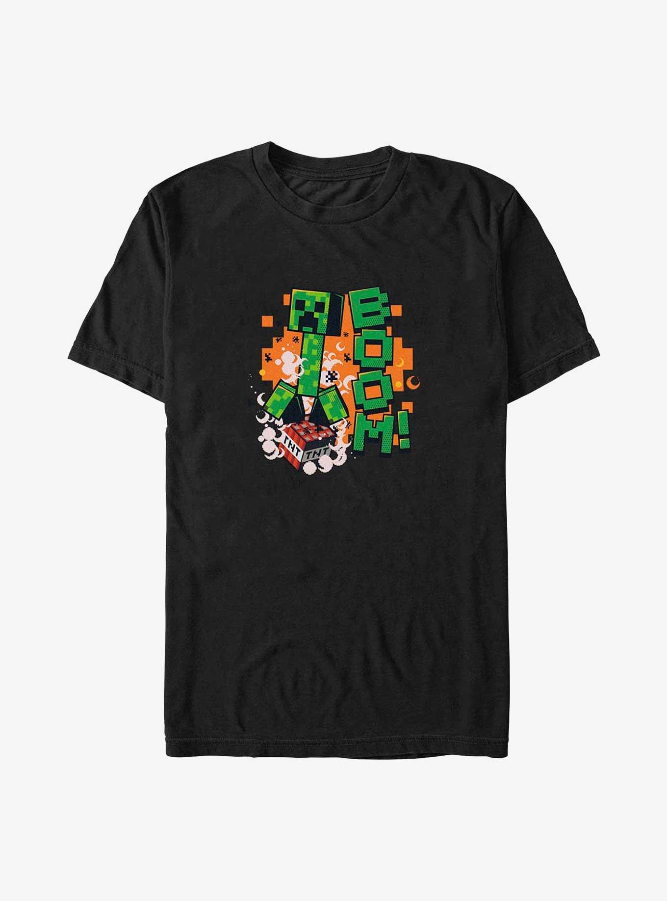 Minecraft Creeper SSS Boom T-Shirt, , hi-res