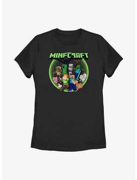 Minecraft All Aboard Circle Womens T-Shirt, , hi-res