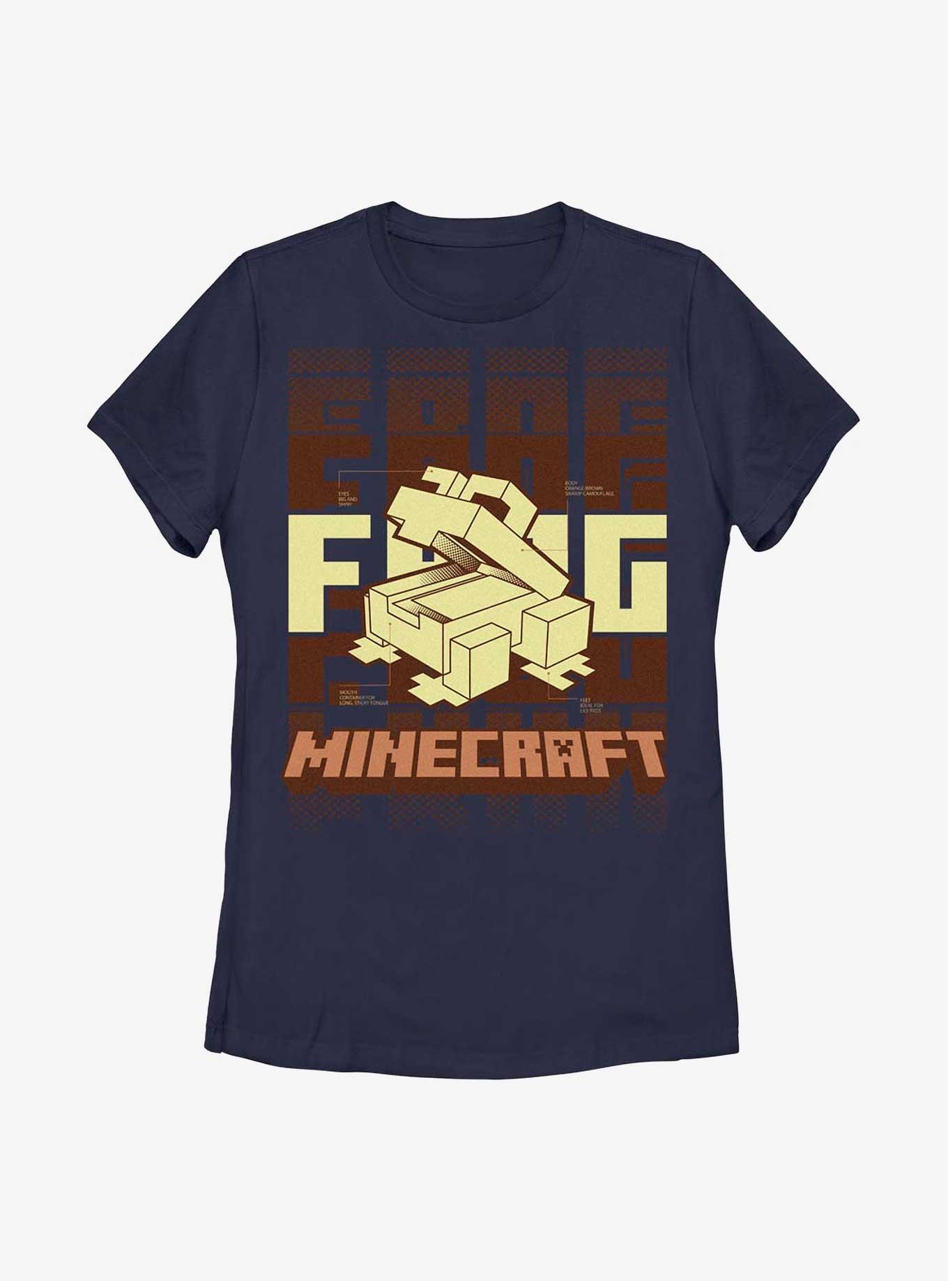 Minecraft Blueprint Frog Womens T-Shirt, , hi-res