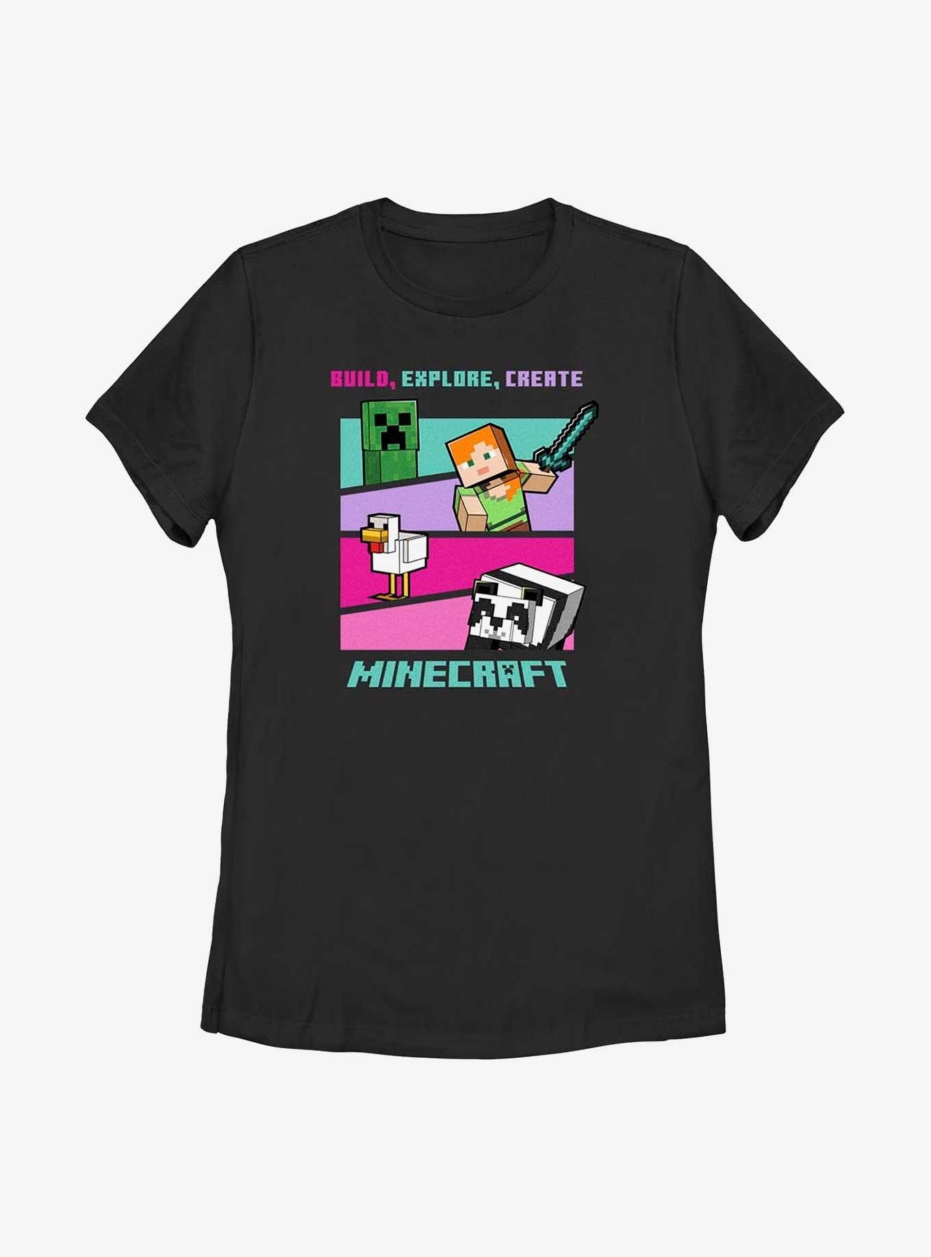 Minecraft Create Your World Womens T-Shirt, , hi-res