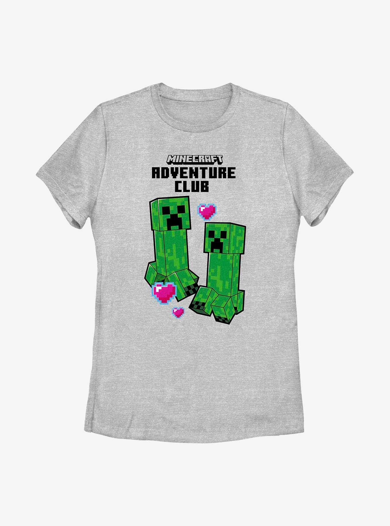 Minecraft Creeper Adventure Club Womens T-Shirt, , hi-res