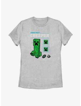 Minecraft Creeper Graph Womens T-Shirt, , hi-res