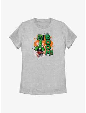 Minecraft Creeper SSS Boom Womens T-Shirt, , hi-res