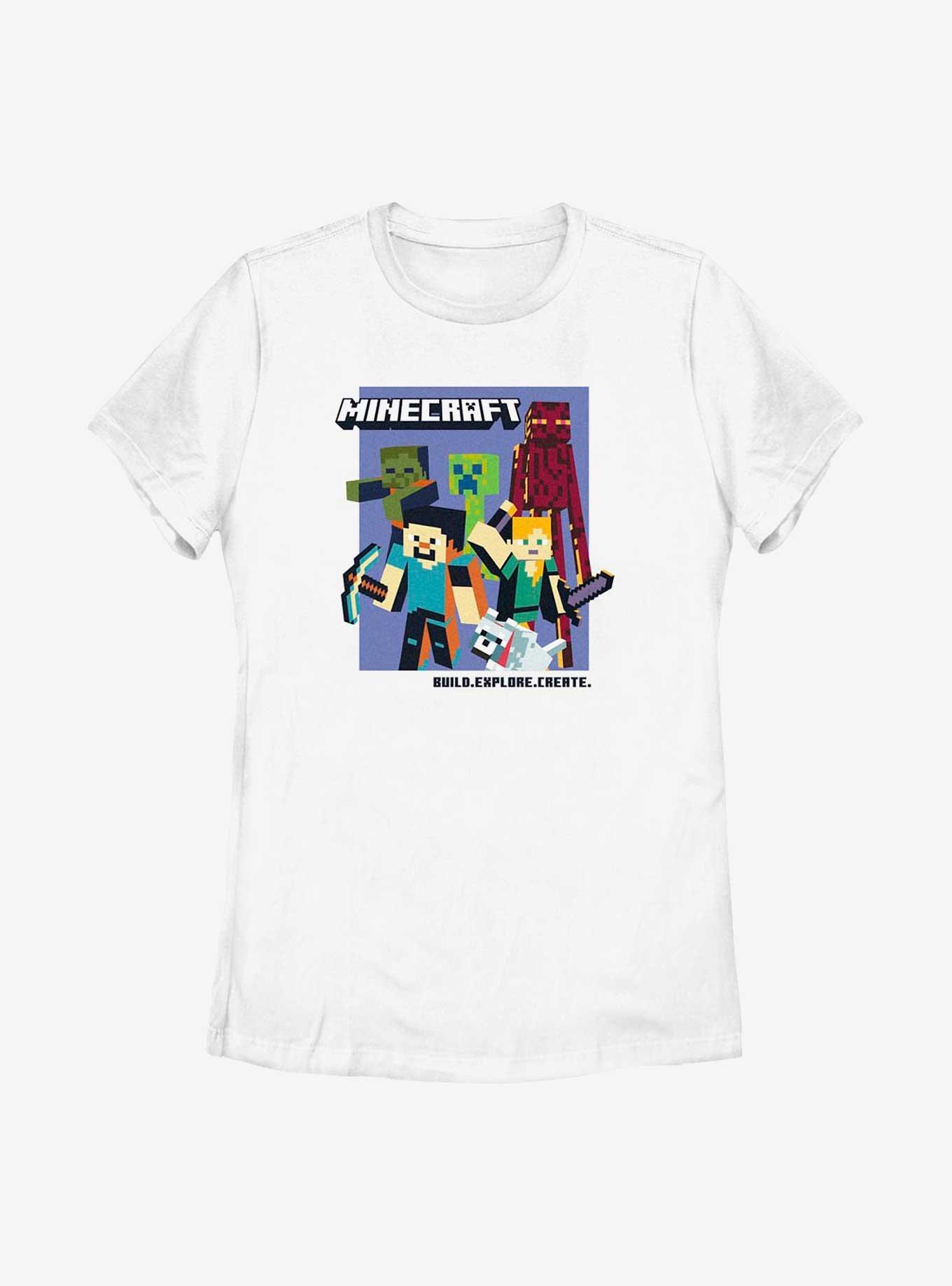 Minecraft Emblematic Group Womens T-Shirt, , hi-res