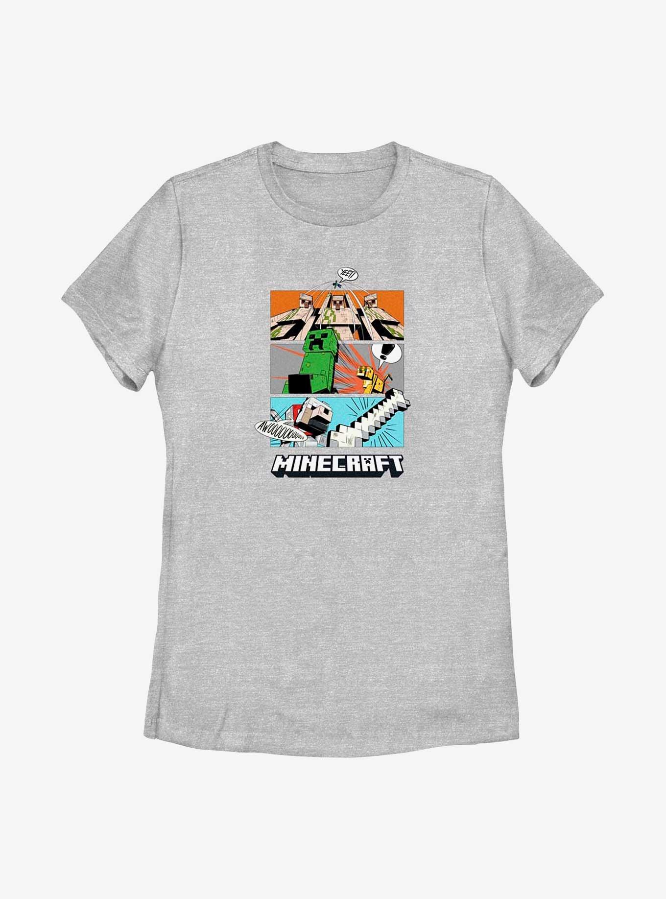 Minecraft Forced Panels Womens T-Shirt, , hi-res