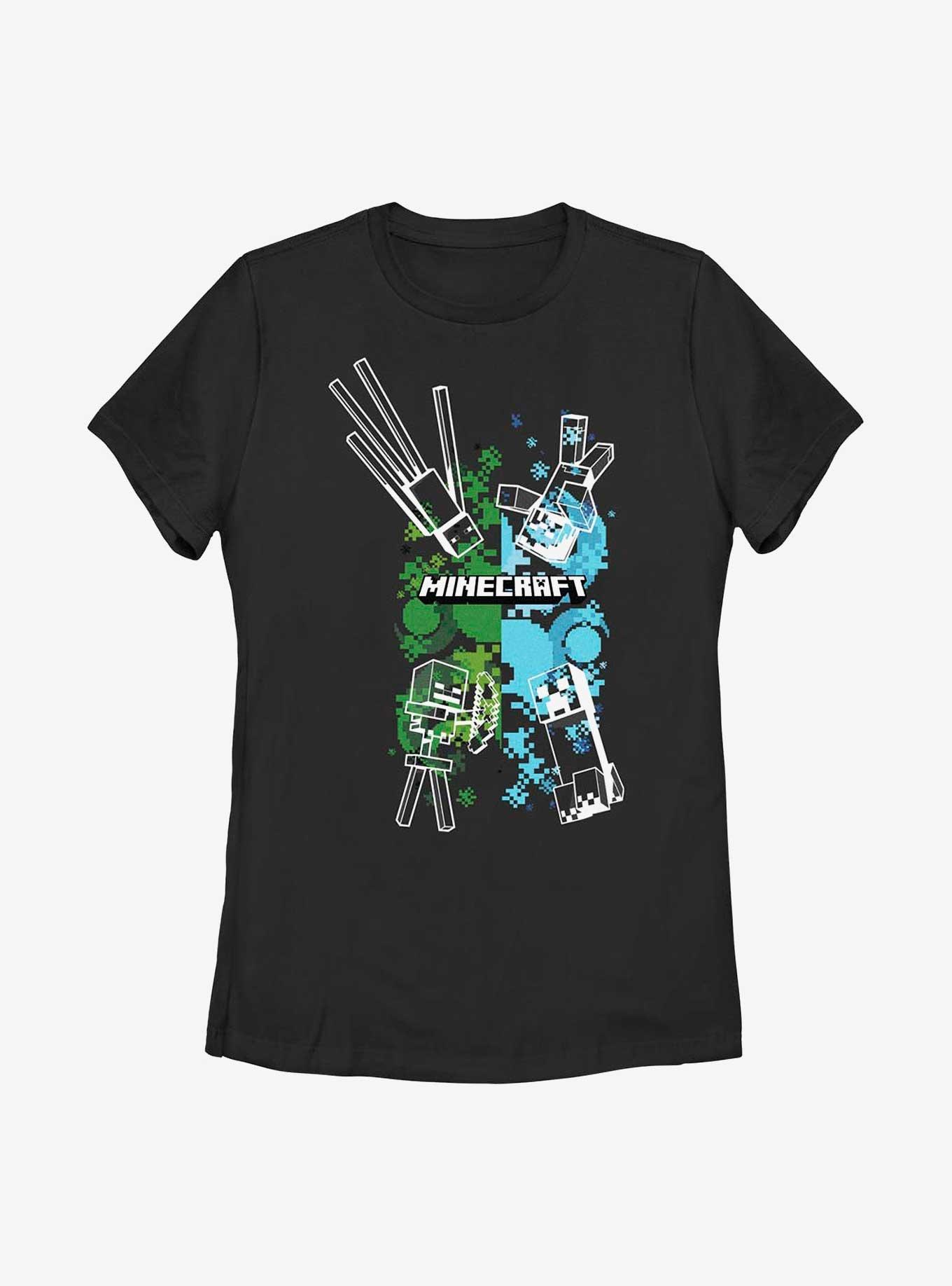 Minecraft Four Enemies Womens T-Shirt, , hi-res