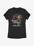 Minecraft Funtage Party Womens T-Shirt, BLACK, hi-res