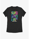 Minecraft Mine Boxed In Womens T-Shirt, BLACK, hi-res