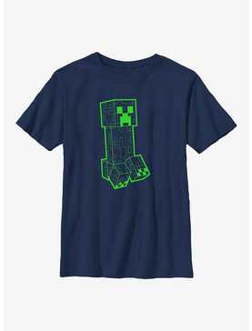 Minecraft Creeper Grid Youth T-Shirt, , hi-res