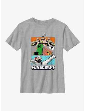 Minecraft Forced Panels Youth T-Shirt, , hi-res
