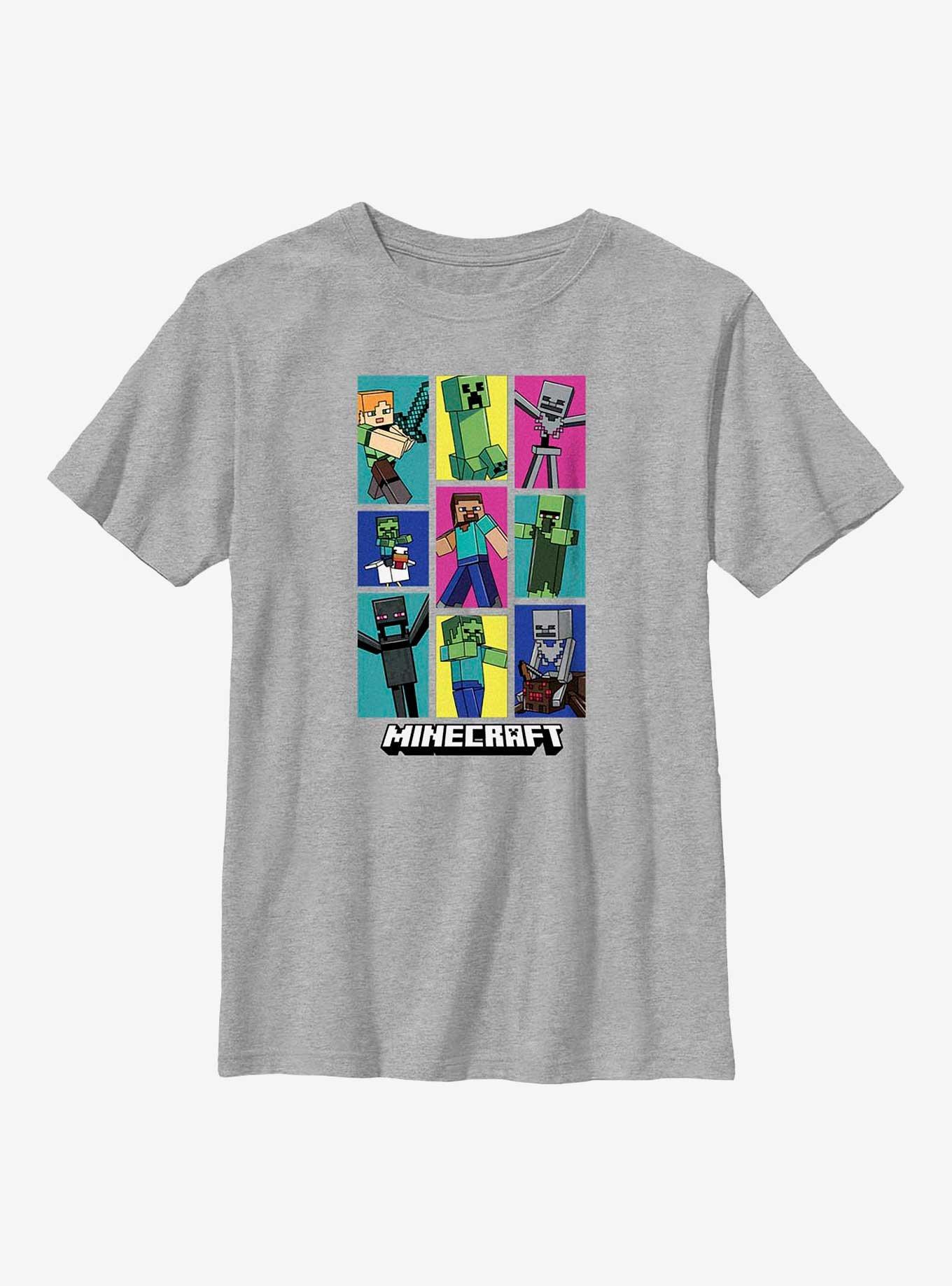 Minecraft Mine Boxed In Youth T-Shirt, ATH HTR, hi-res