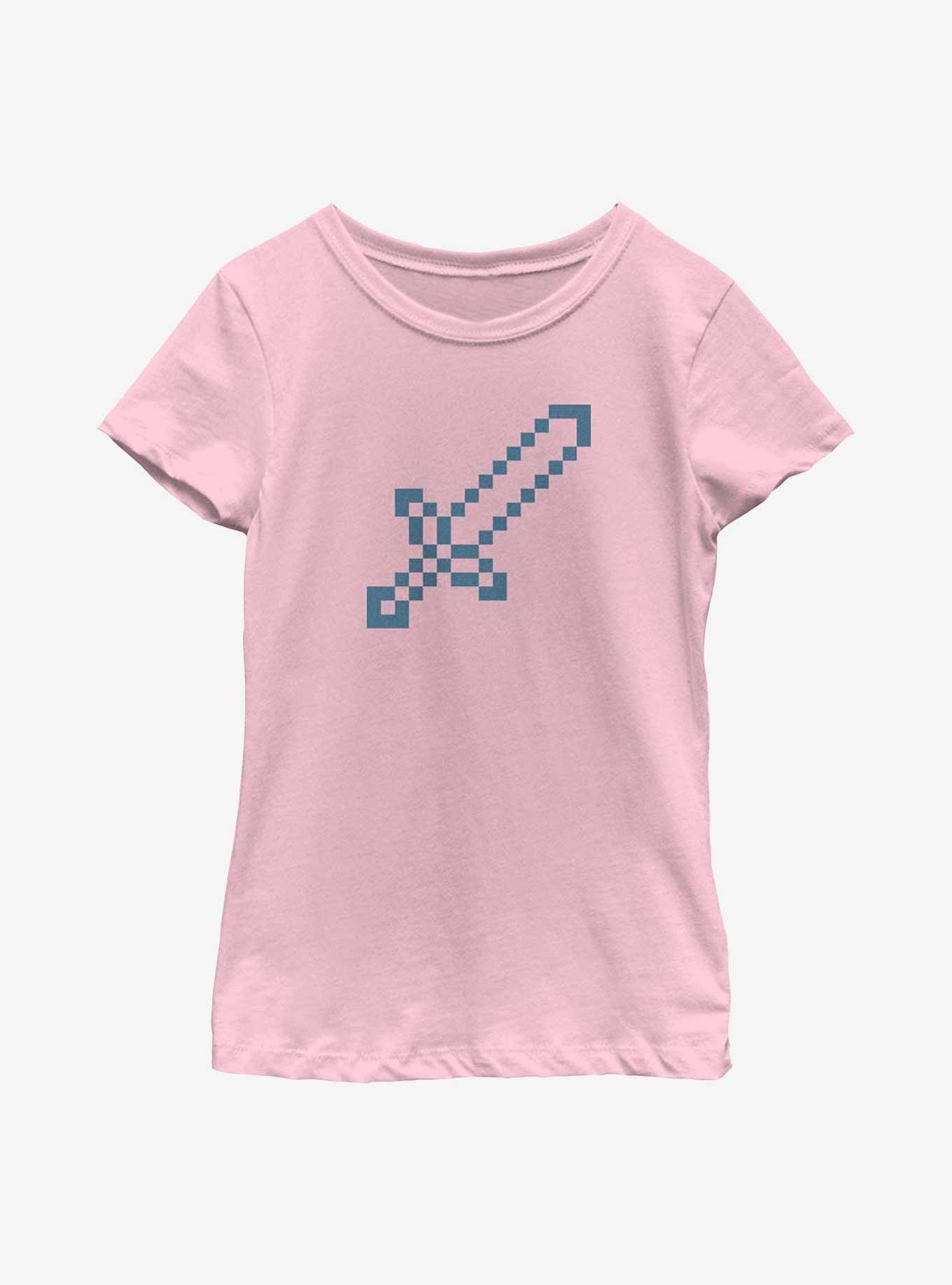 Minecraft Sword Youth Girls T-Shirt, , hi-res