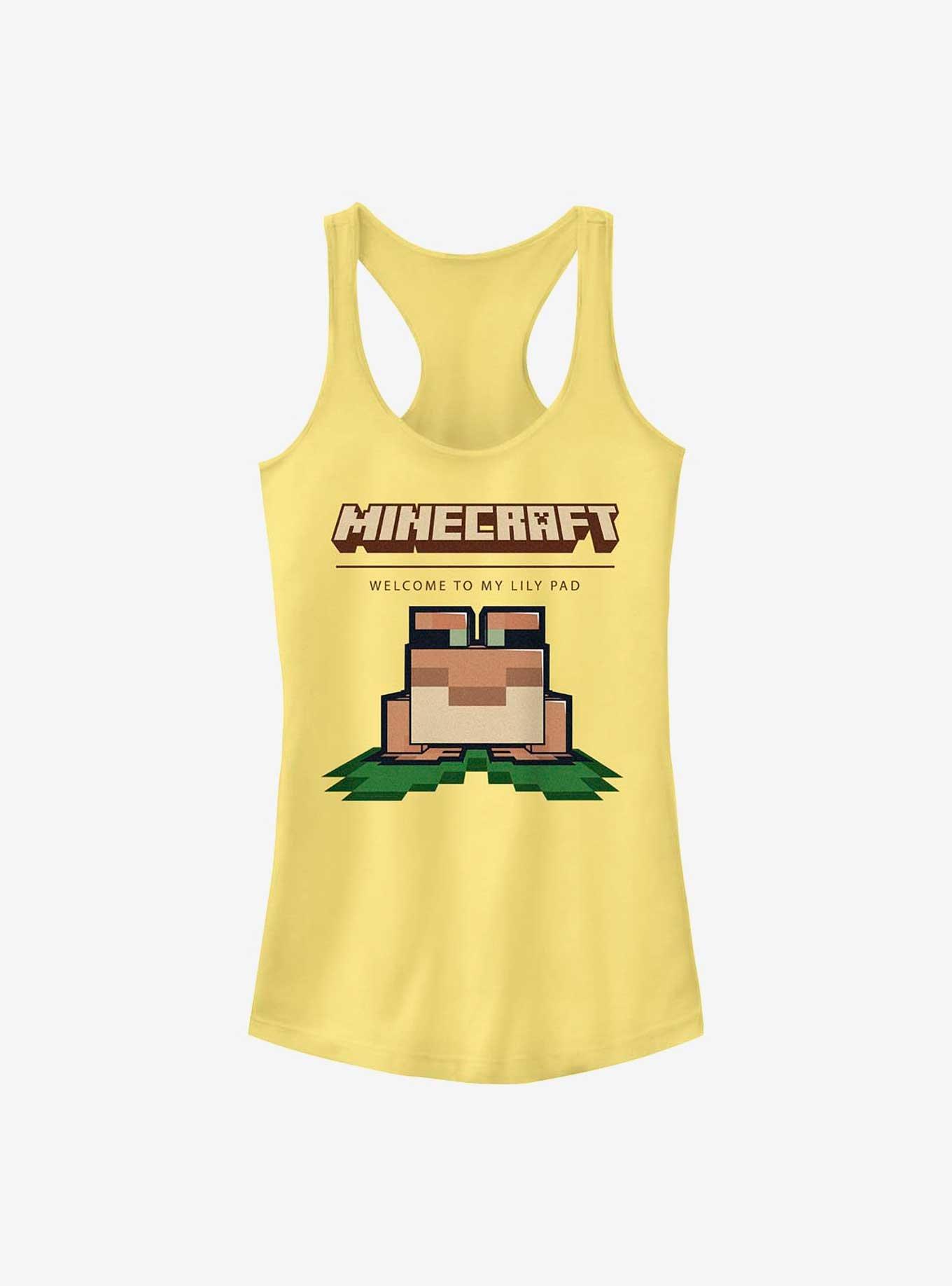 Minecraft Welcome Frog Womens Tank Top, BANANA, hi-res