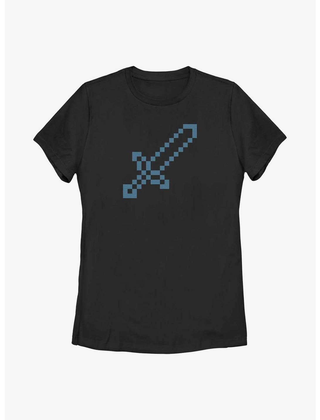 Minecraft Central Womens T-Shirt, BLACK, hi-res