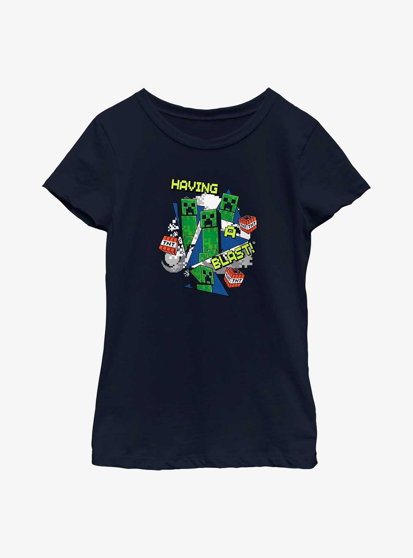Minecraft Creeper Blast Youth Girls T-Shirt, , hi-res