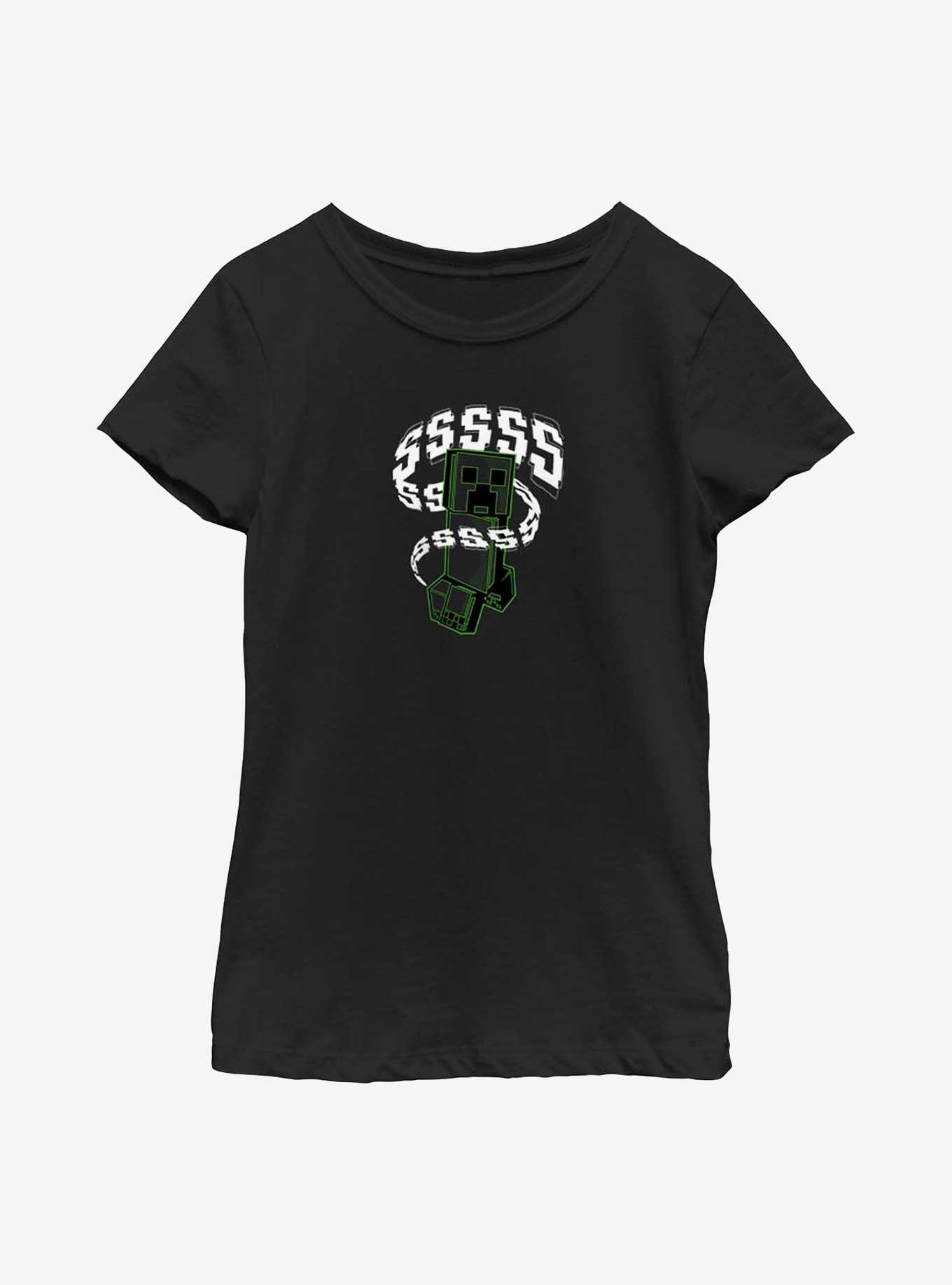 Minecraft Creepersss Youth Girls T-Shirt, , hi-res