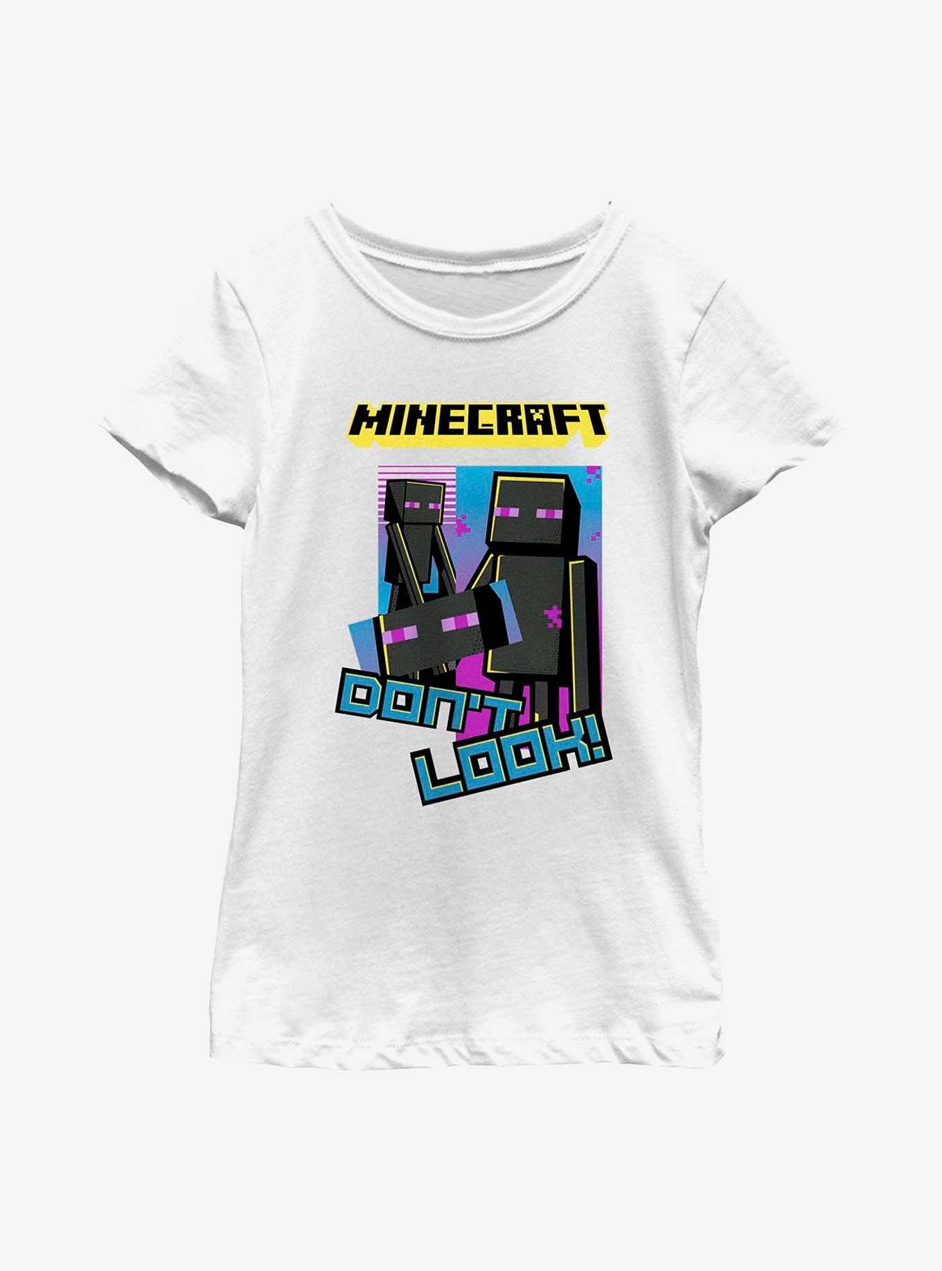 Minecraft Don't Look Now Youth Girls T-Shirt, , hi-res