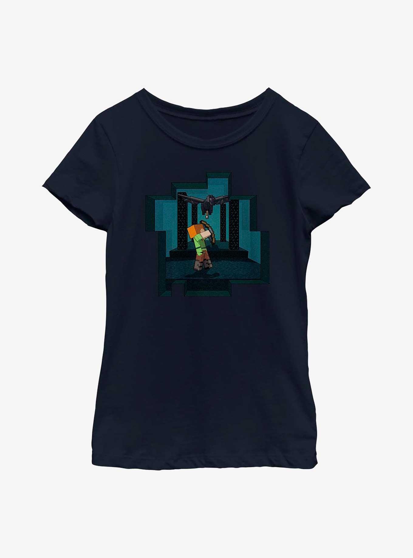 Minecraft Ender EyeYouth Girls T-Shirt, , hi-res