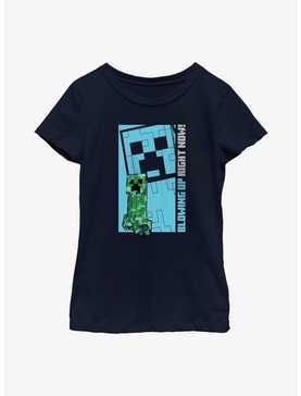 Minecraft Mine Blowing Up Youth Girls T-Shirt, , hi-res