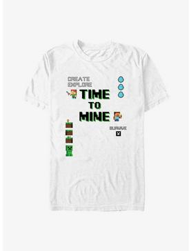 Minecraft My Time To Mine T-Shirt, , hi-res