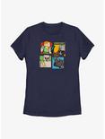 Minecraft Boxed In Womens T-Shirt, NAVY, hi-res
