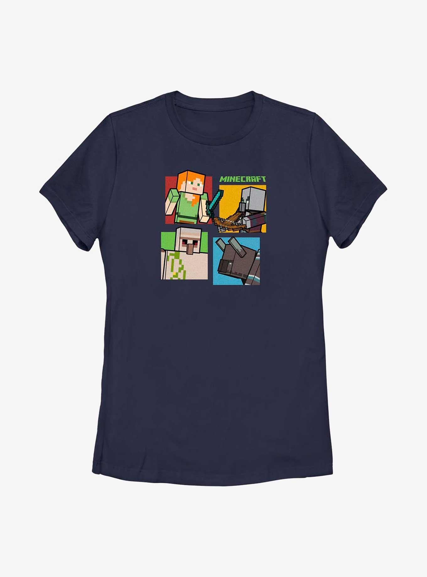Minecraft Boxed In Womens T-Shirt, , hi-res