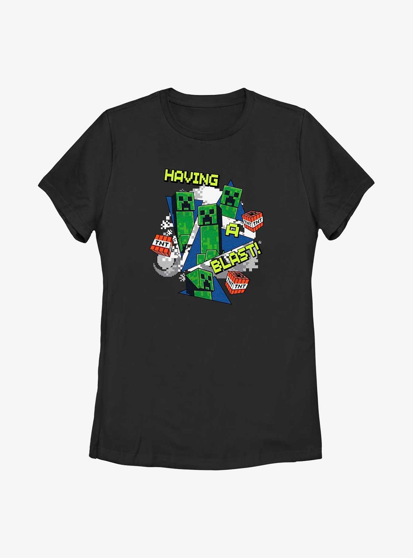 Minecraft Creeper Blast Womens T-Shirt, , hi-res