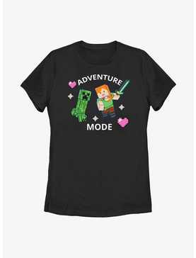 Minecraft Find Your Adventure Heart Womens T-Shirt, , hi-res