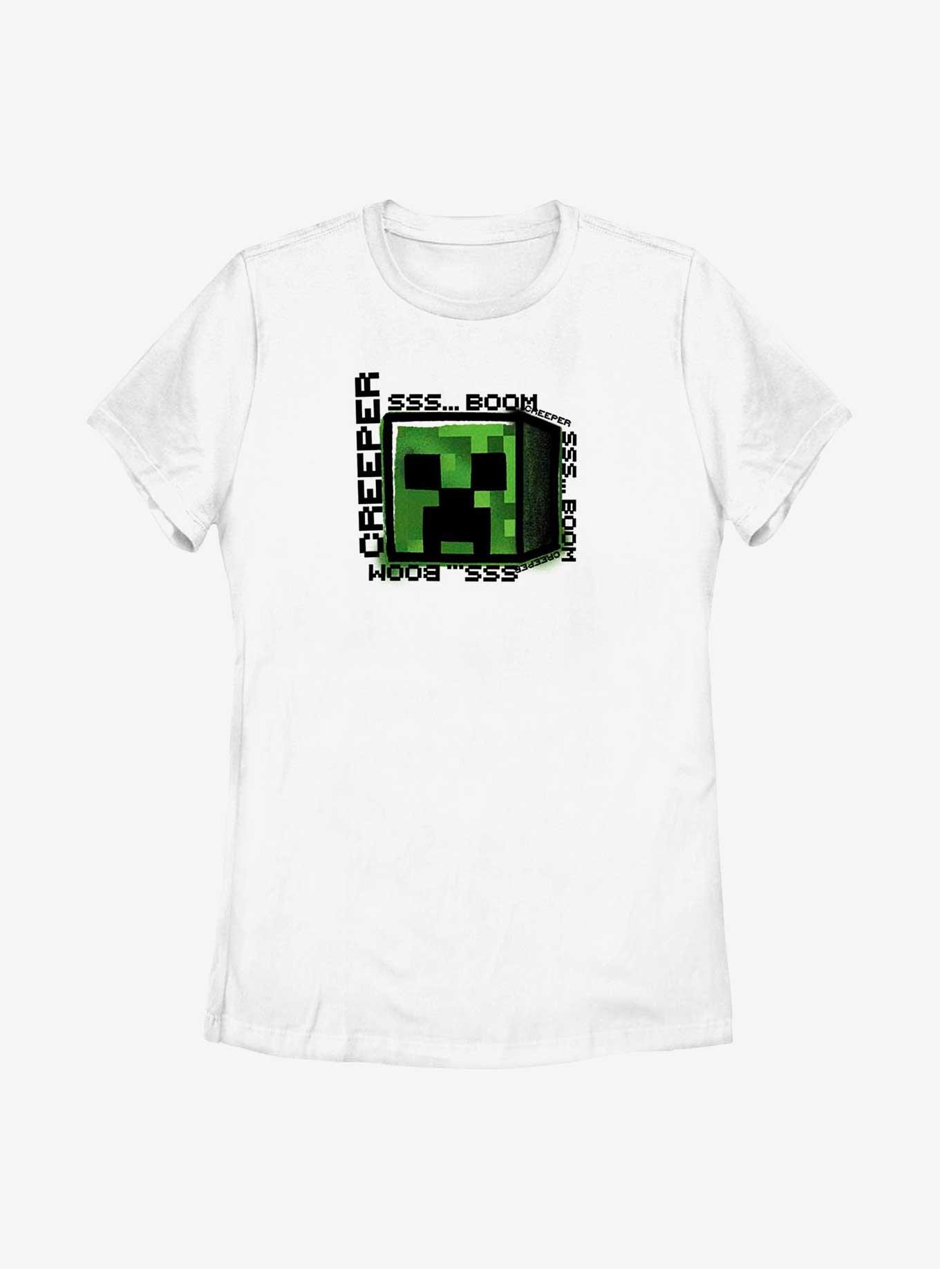 Minecraft Gonna Creep Womens T-Shirt, , hi-res