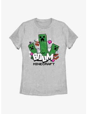 Minecraft Heart Goes Boom Womens T-Shirt, , hi-res
