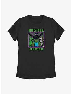 Minecraft Hostile Behavior Womens T-Shirt, , hi-res