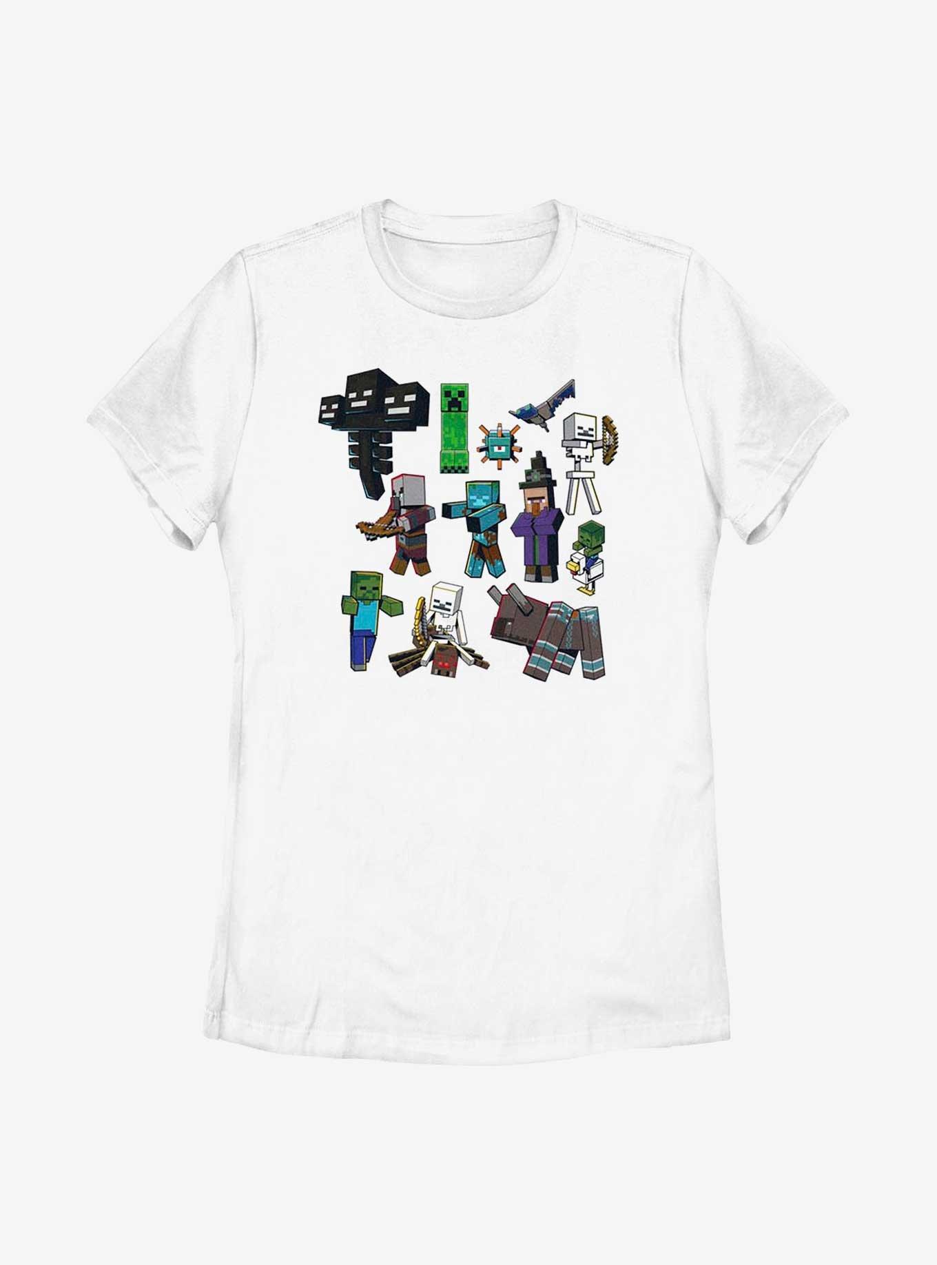 Minecraft Hostile MobsWomens T-Shirt, , hi-res