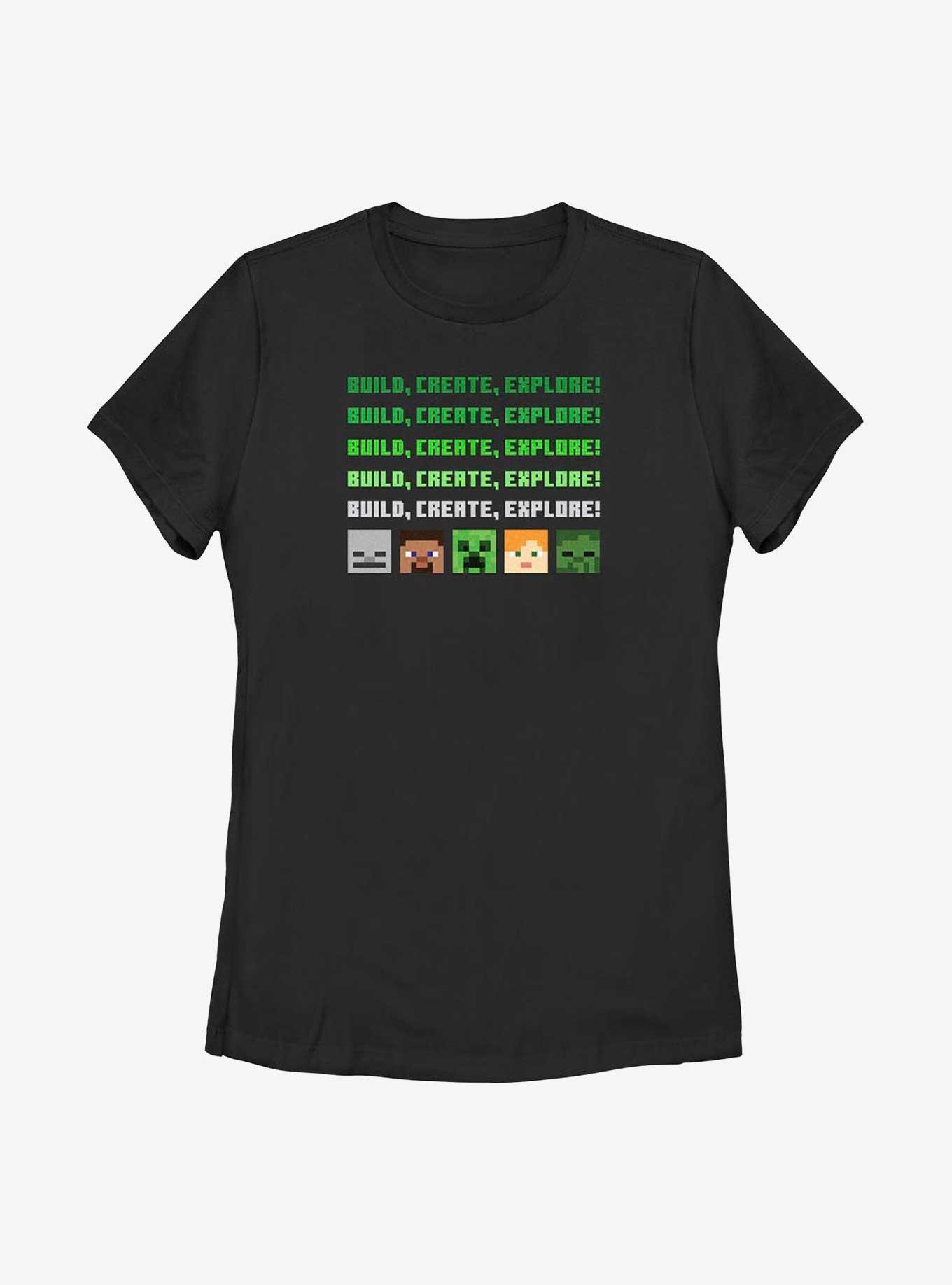 Minecraft Just One More Block Womens T-Shirt, , hi-res