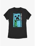 Minecraft Mine Blowing Up Womens T-Shirt, BLACK, hi-res