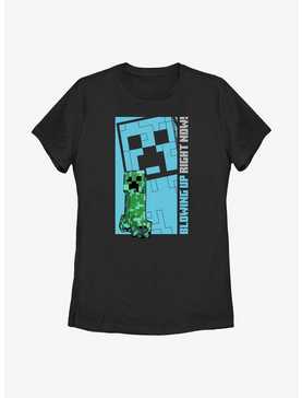 Minecraft Mine Blowing Up Womens T-Shirt, , hi-res
