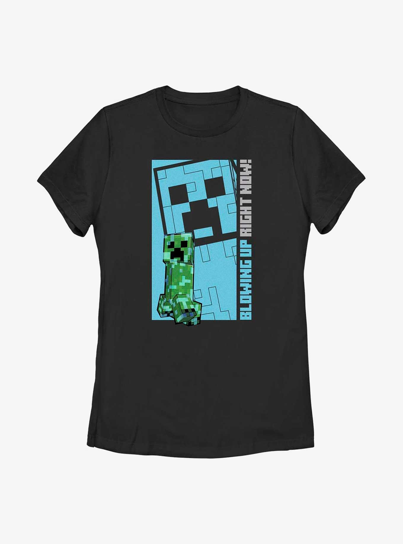 Minecraft Mine Blowing Up Womens T-Shirt, , hi-res