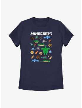 Minecraft Overworld Mobs Womens T-Shirt, , hi-res