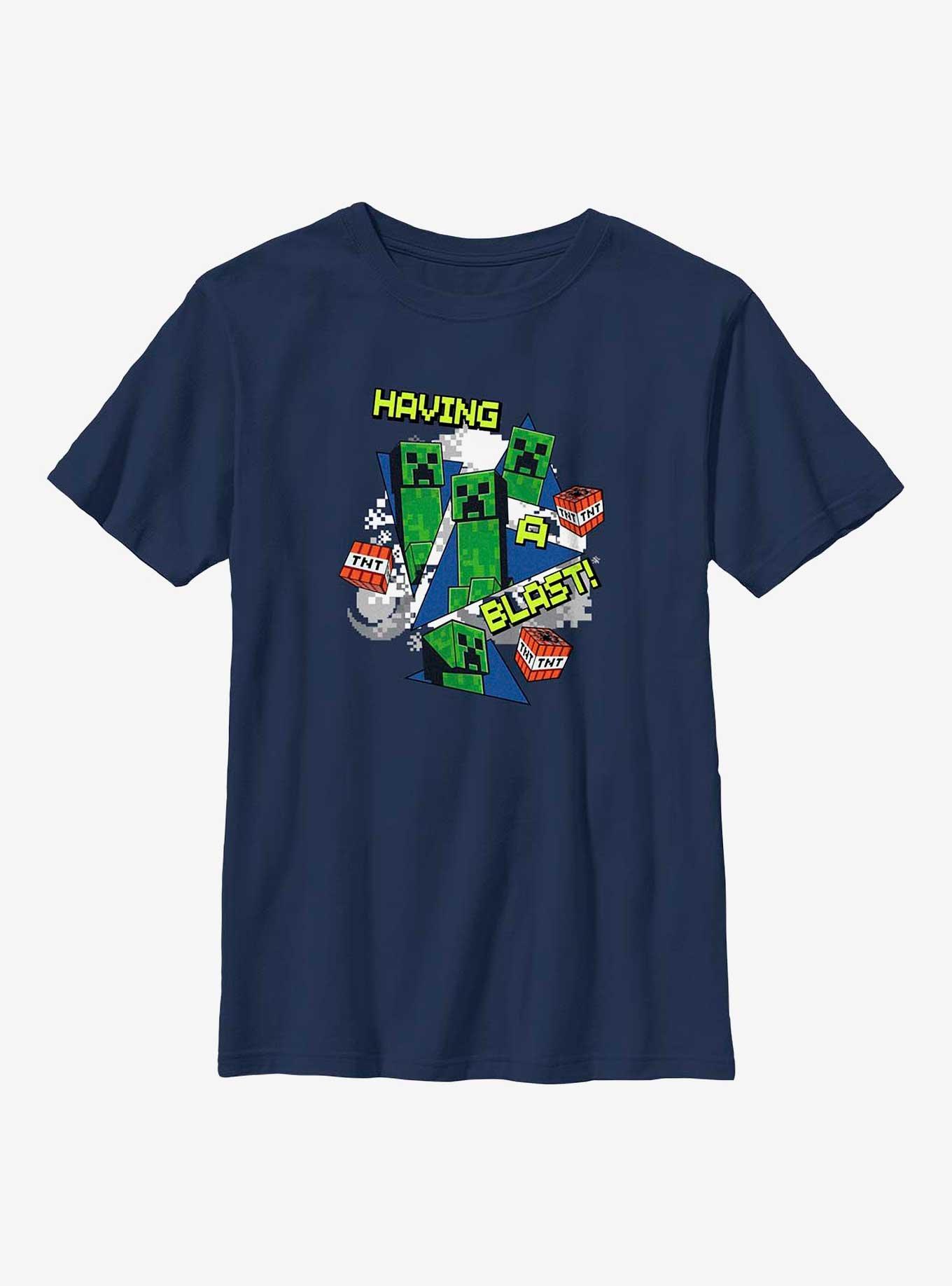 Minecraft Creeper Blast Youth T-Shirt, , hi-res